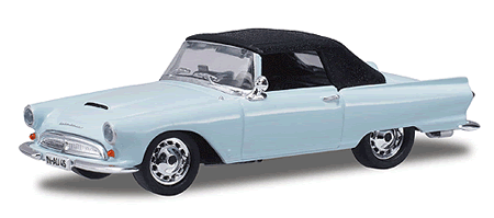 1957 Auto Union 1000SP Roadster -- Top Up (aquamarine) 