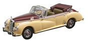 1955 Mercedes Benz 300C Cabriolet -- Top Down (gold, coffee) 