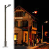 Street Lamp on Wooden Pole