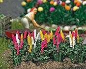 HO Scale Garden Lupin Flower Kit