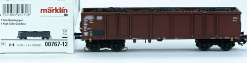 Consignment 00767-12 - Eaos Gondola with Coal Load