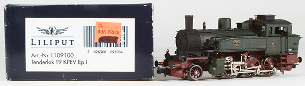 Consignment 109100 - Liliput 109100 German Steam Locomotive T9 of the KPEV