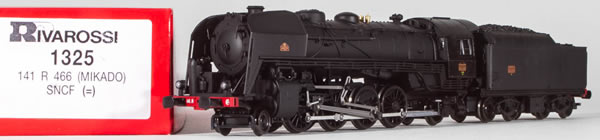 Consignment 1325 - Rivarossi 1325 French Steam Locomotive 141 R 466 MIKADO of the SNCF