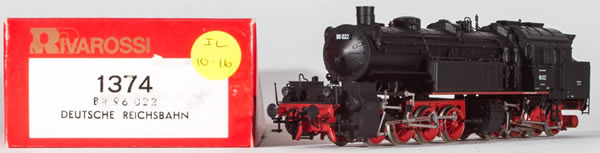 Consignment 1374 - Rivarossi 1374 German Steam Locomotive BR 96 022 of the DRG