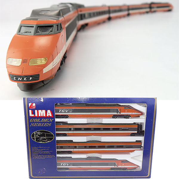 Consignment 149711 - Lima 149711 French 4pc Electric Railcar TGV of the SNCF