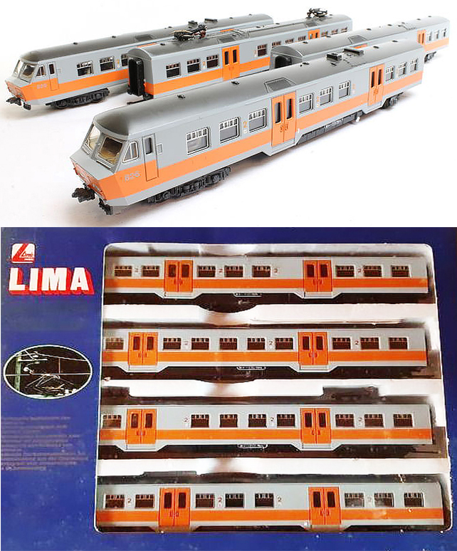 Consignment 149747 - Lima 149747 Belgian 4pc Electric Passenger Train 826 of the SNCB