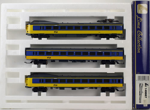 Consignment 149867 - Lima 149867 Intercity Electric Locomotive 3 car unit of the NS