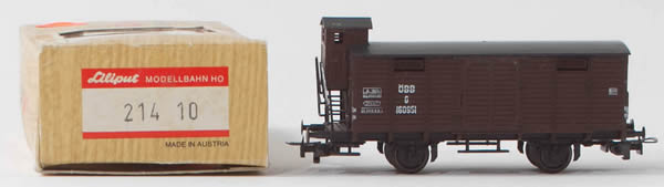 Consignment 21410 - Liliput 21410 Box Car with Brakemans Cab