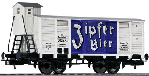 Consignment 221490 - Liliput 221490 ZIPFER Beer wagon with brakeman