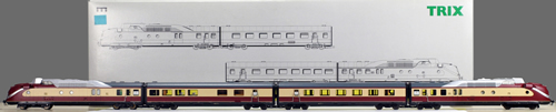 Consignment 22202 - Trix Gas-Turbine Rail Car Train