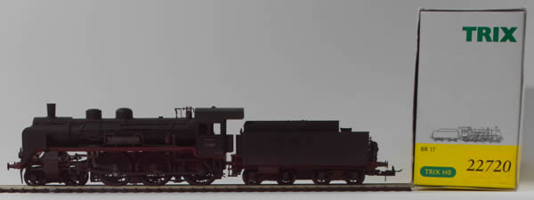 Consignment 22720 - Trix 22720 German Steam Locomotive BR 17 007 of the DR