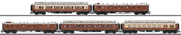 Consignment 23426 - Trix 5pc CIWL Orient-Express Express Train Passenger Car Set