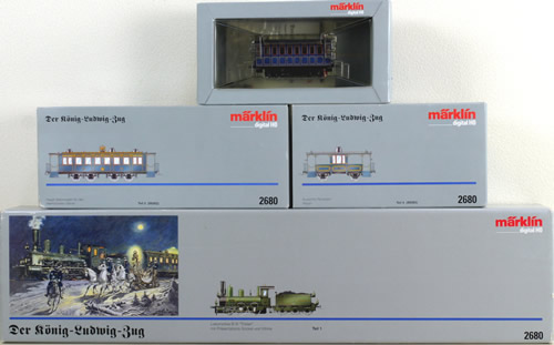 Consignment 2680set - Marklin 2680 King Ludwig Train Set