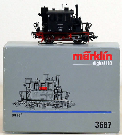 Consignment 3687 - Marklin 3687 - BR 98 Steam Locomotive