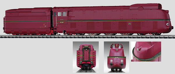 Consignment 37050 - Marklin 37050 Streamlined BR05 Express Locomotive, 2004 Insider Model 