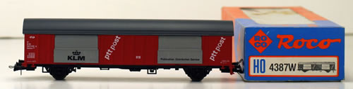 Consignment 4387 - Roco KLM Mail Wagon of the NS