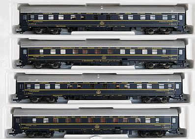 Consignment 44050 - Roco Orient Express 4-Car Passenger Set