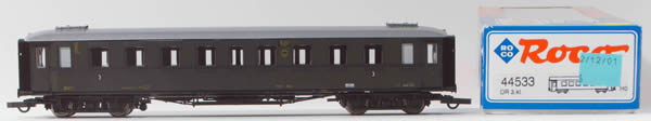 Consignment 44533 - Roco 44533 German 4 Axle 3rd Class Passenger Car of the DRG