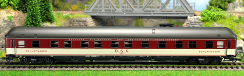 Consignment 45077 - Roco German DB DSG Red Sleeper
