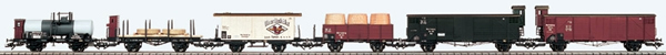 Consignment 45101-1 - Marklin 6pc Geislinger Grade Freight Set