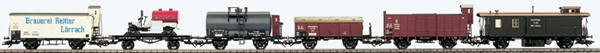Consignment 45102 - Marklin 6pc Geislinger Grade Provincial Railroad Set 