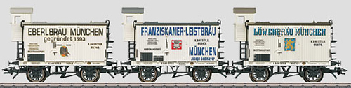 Consignment 45250 - Marklin 3pc Royal Bavarian State RR Era I Beer Car Set
