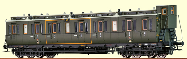 Consignment 45261 - Brawa 45261 Compartment Coach AB4