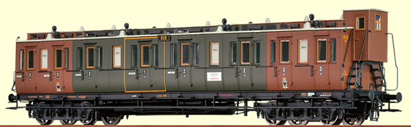 Consignment 45262 - Brawa Compartment Coach ABC4