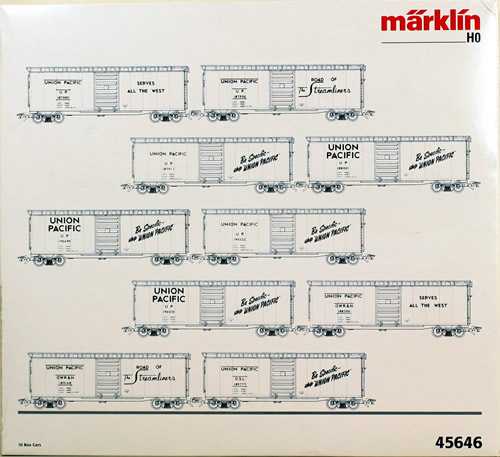 Consignment 45646MA - Marklin 45646 UP 10 Car Box Car Set