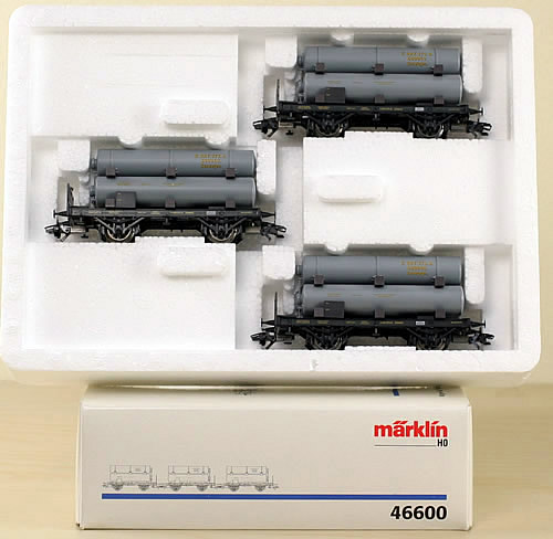 Consignment 46600 - Marklin 46600 Gas Tank Car Set