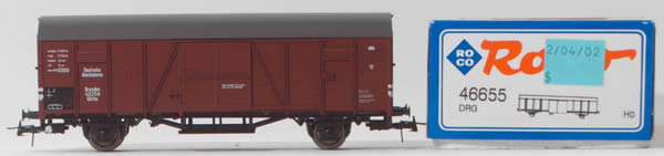 Consignment 46655 - German 2 Axle Boxcar of the DRG