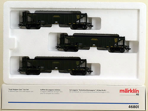 Consignment 46801 - Marklin 46801 Coal Hopper Car Set