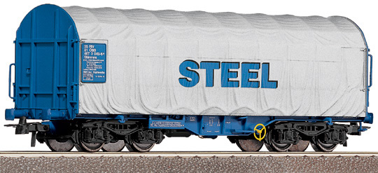 Consignment 46941 - Roco Slide Tarpaulin Car Steel Stahlwaggon