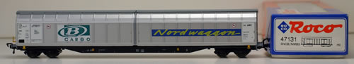 Consignment 47131 - Roco 47131 Slide Wall Wagon of the SNCB