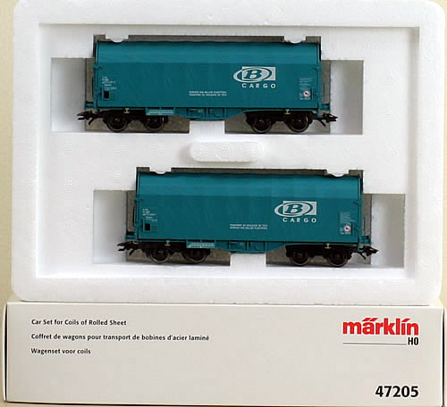 Consignment 47205 - Marklin 47205 - Car Set for Coils of Rolled Sheet