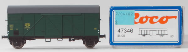 Consignment 47346 - Belgian 2 Axle Boxcar of the SNCB