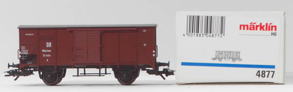 Consignment 4877 - German 2 Axle Boxcar of the DRG