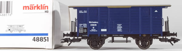 Consignment 48851 - Marklin 48851 Wurttemberg Freight Car
