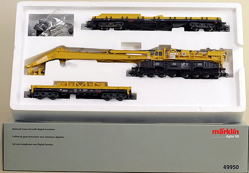 Consignment 49950 - Marklin 49950 Railroad Crane Set with Digital 