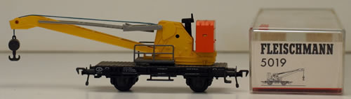 Consignment 5019 - Fleischmann Crane Wagon of the DB