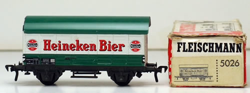 Consignment 5026 - Fleischmann 5026 Heineken Bier Car of the NS