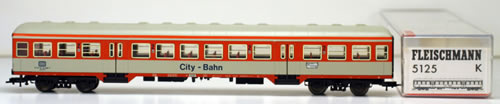 Consignment 5125 - Fleischmann 5125 CITY-BAHN 2/2nd Class Coach of the DB