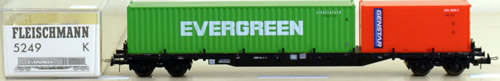Consignment 5249 - Fleischmann 5249 Evergreen-Genstar Container Wagon 