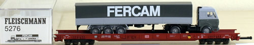 Consignment 5276 - Fleischmann 5276 DB Rol Road Car W/Fercam Truck