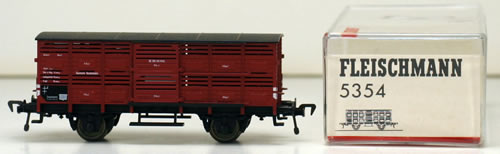 Consignment 5354 - Fleischmann Cattle Wagon, type V 90 of the DB