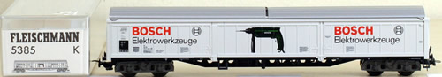 Consignment 5385 - Fleischmann High capacity goods wagon, in use for transport of Bosch industrial traffic
