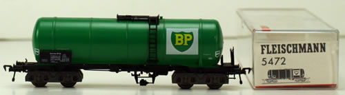 Consignment 5472 - Fleischmann 5472 Green BP Tank Wagon of the DB