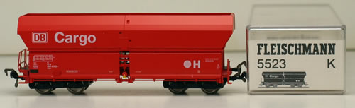 Consignment 5523 - Fleischmann 5523 High Capacity self-unloading Hopper Wagon of the DB AG