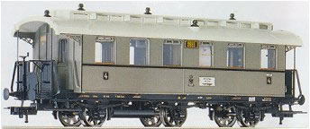 Consignment 5898 - Fleischmann 3 Axle 4th Class Passenger Coach