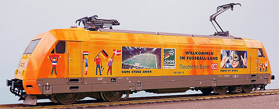 Consignment 69721 - Roco 69721 German Electric Loco 101 2006 Soccer Word Championships 